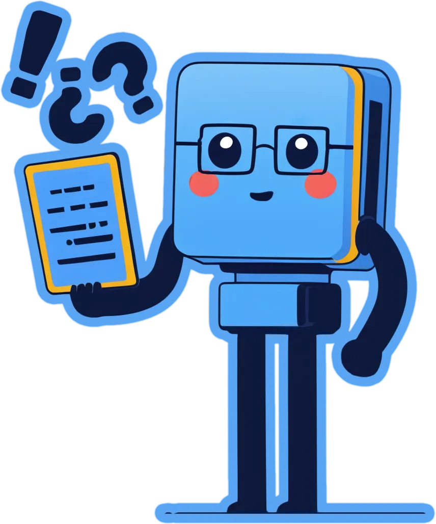 Questions AI Mascot